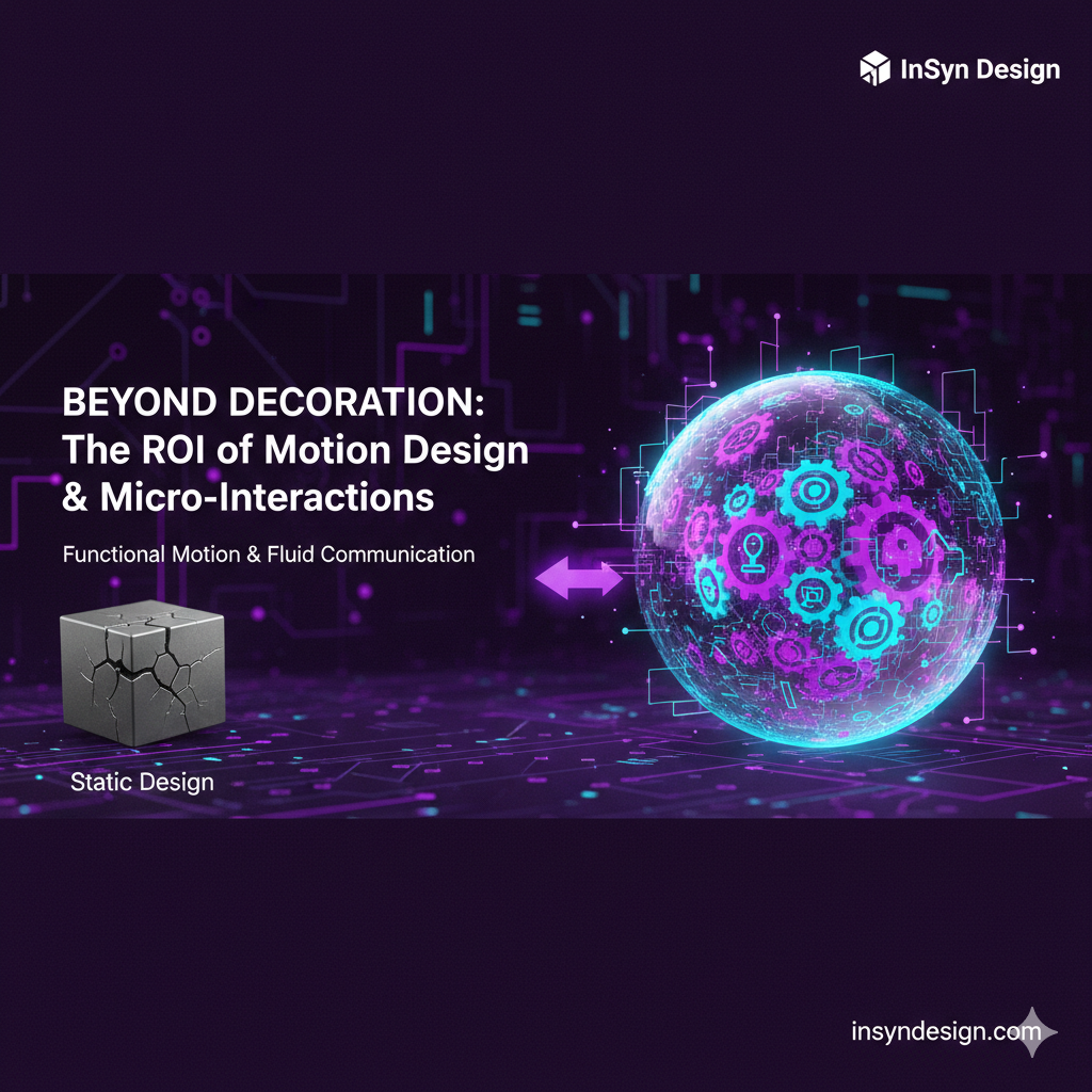 Beyond Decoration: The ROI of Motion Design & Micro-interactions